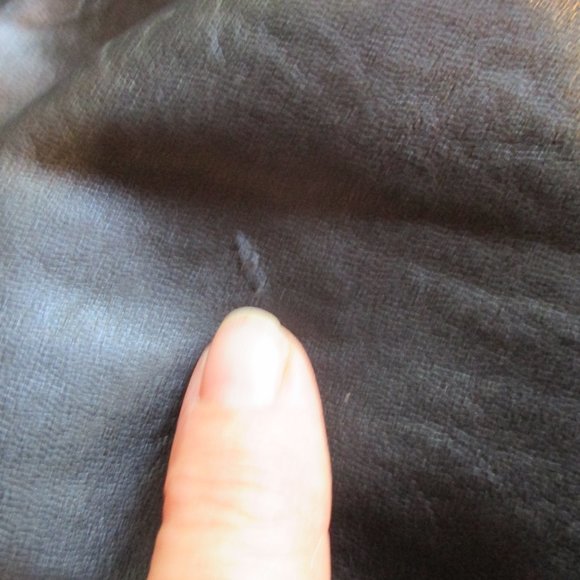 ALL SAINTS MEN'S SANDERSON BLACK LEATHER BOMBER JACKET SIZE XL - Picture 9 of 13